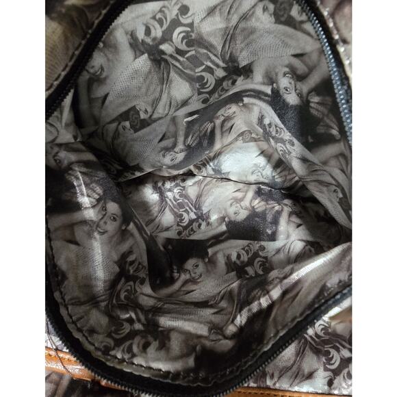 Junior Drake Gretchen Lamb Leather Tote, Satchel, Purse. Shoulder Bag - Picture 13 of 16